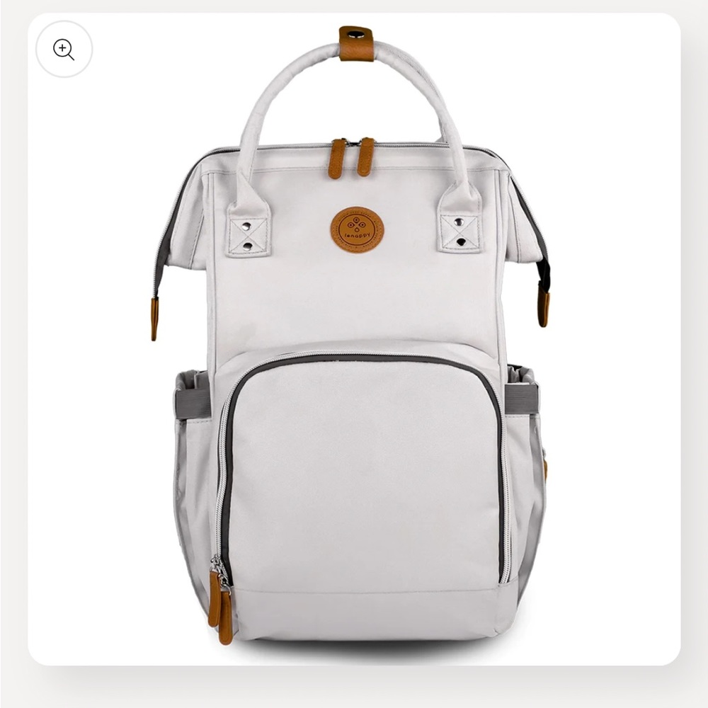 Lenappy Ice Grey Diaper Bag